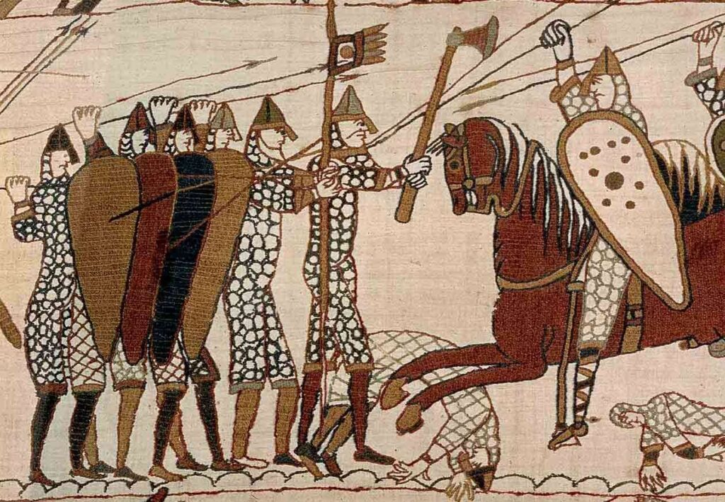 Battle of Hastings 1066 bayed tapestry primary source
